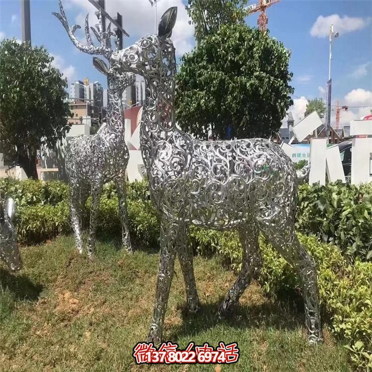 LED梅花鹿雕塑照明，景觀照明設(shè)計(jì)體驗(yàn)