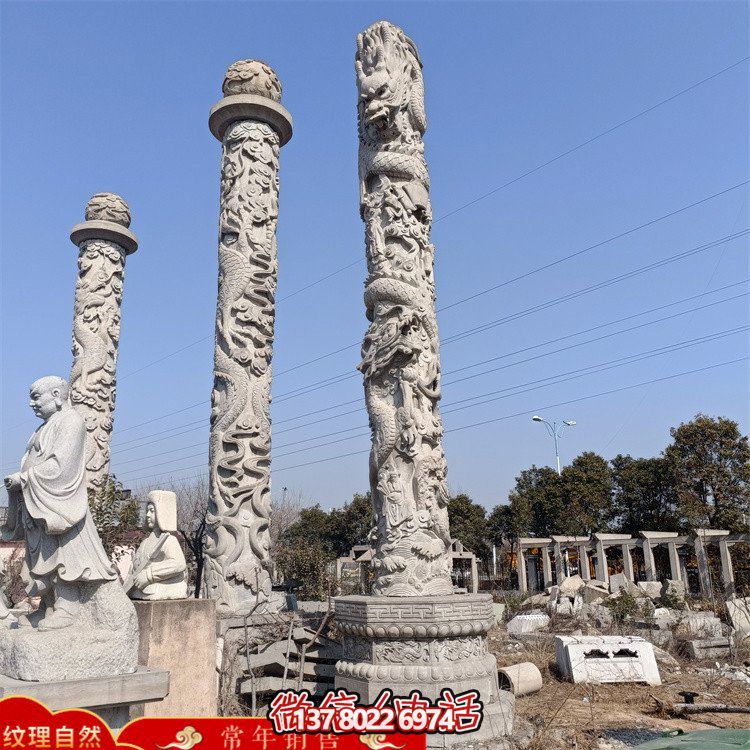 精美石雕文化庭院，欣賞絢麗景觀