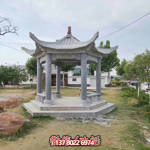 舒適涼亭休息座椅，最適合鄉(xiāng)村戶外休閑