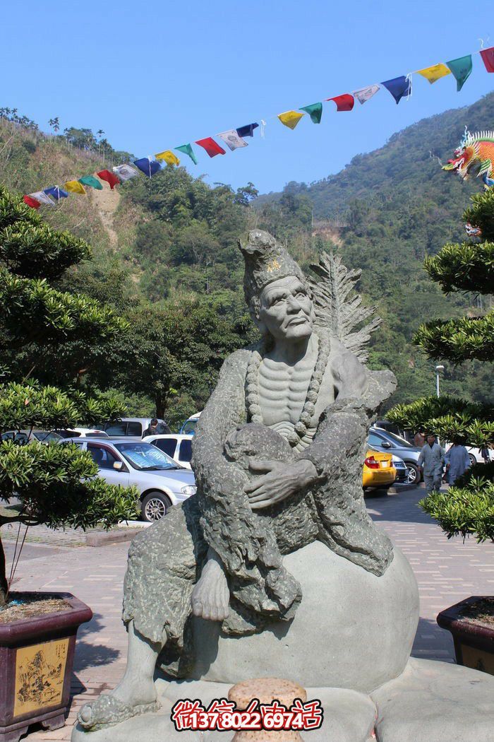 大理石石雕景區(qū)——濟公雕塑 大理石石雕景區(qū)——濟公雕塑