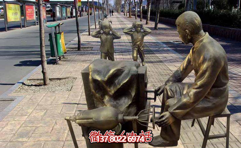 新穎的玻璃鋼雕塑，帶你感受傳統民俗文化