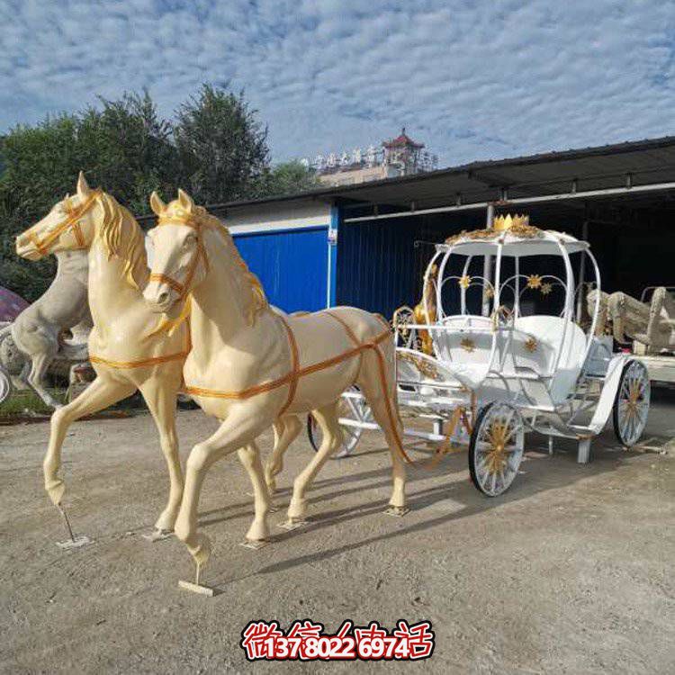 玻璃鋼仿真動物馬車，讓您的公園和游樂場更具吸引力