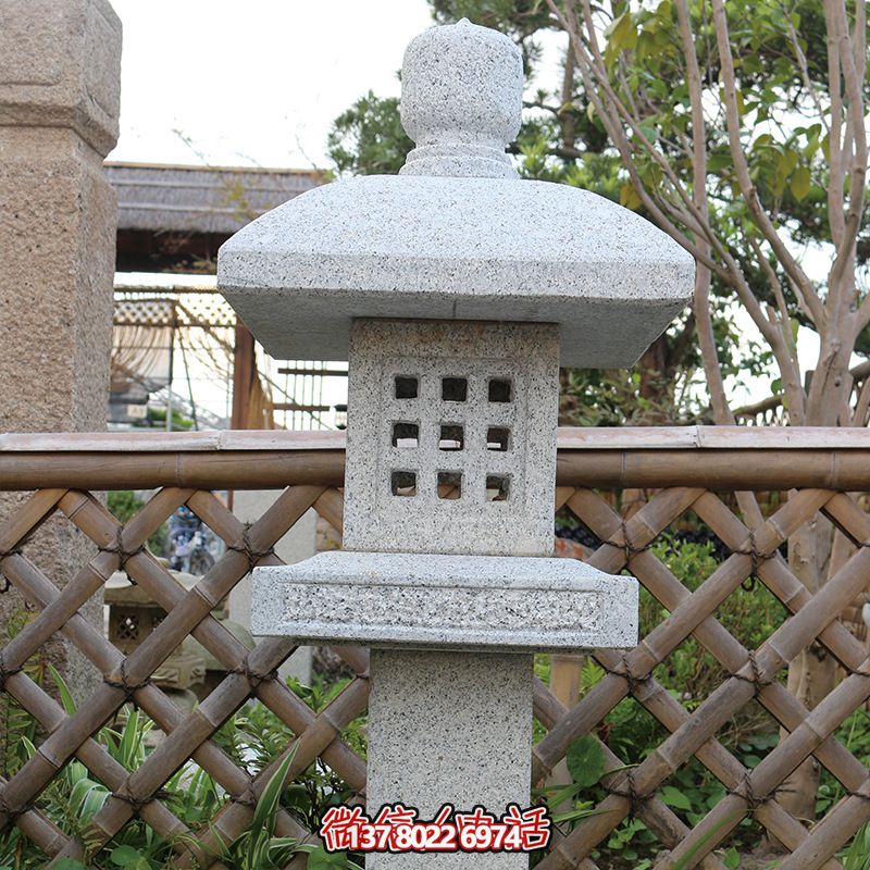 太陽能仿古青石石頭燈，為中式別墅、酒店戶外裝飾