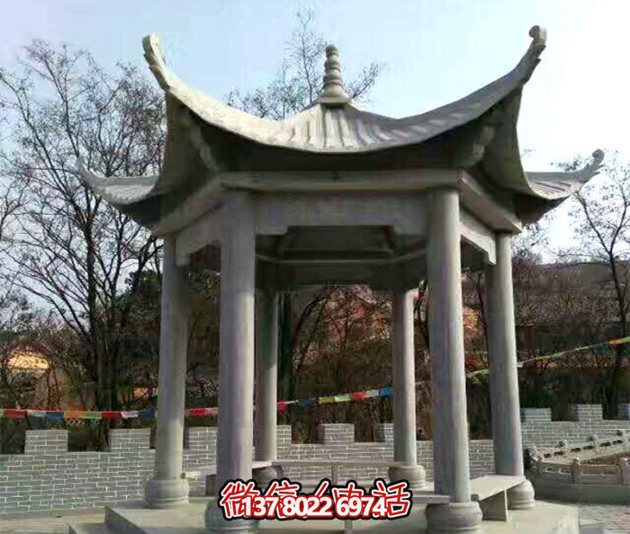 古建風(fēng)格休息涼亭石雕景區(qū)觀景臺(tái) 古建風(fēng)格休息涼亭石雕景區(qū)觀景臺(tái)