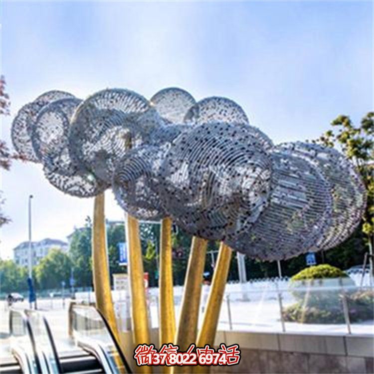 不銹鋼雕塑，點(diǎn)綴城市地標(biāo)，為建筑、園林、廣場、景觀增添獨(dú)特魅力