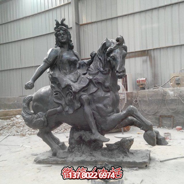 西方風(fēng)格玻璃鋼雕塑，打造精美景觀