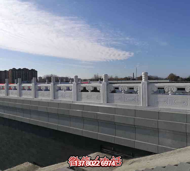精美石雕橋欄桿，藝術(shù)美學(xué)完美結(jié)合