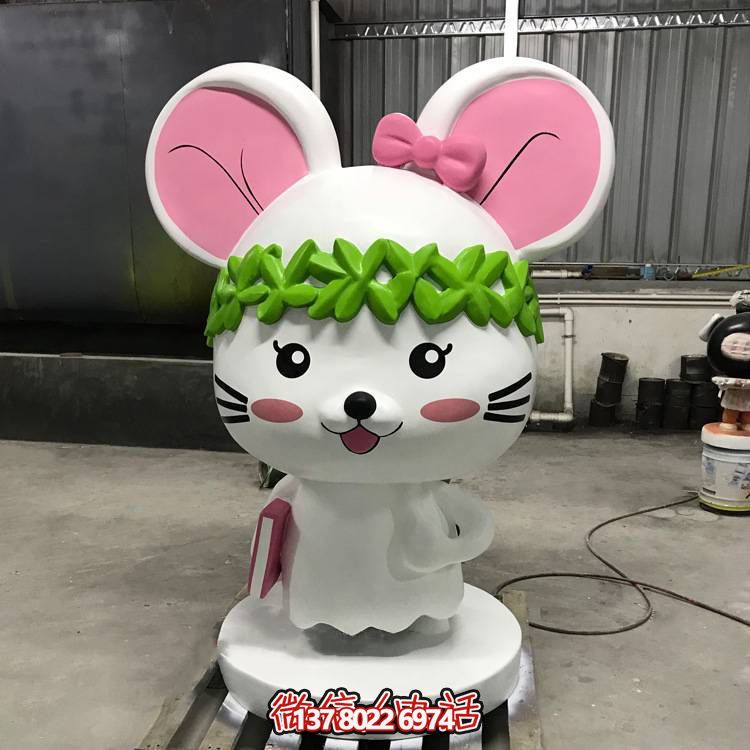 玻璃鋼制動(dòng)物景觀擺件，專為幼兒園兒童打造