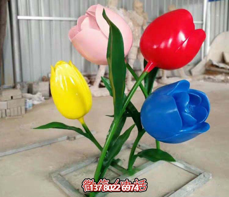 絢麗彩色不銹鋼室內景區(qū)噴漆花朵雕塑 絢麗彩色不銹鋼室內景區(qū)噴漆花朵雕塑