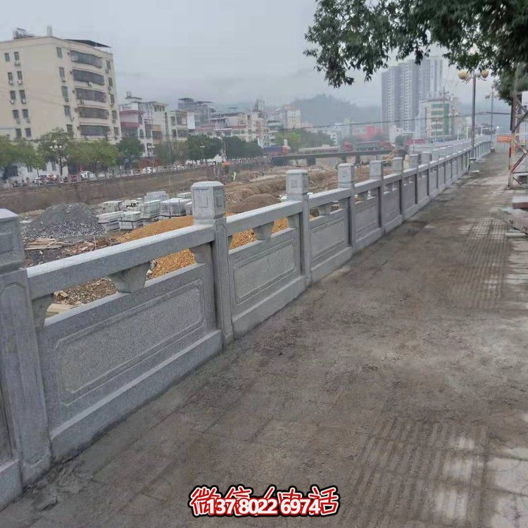精美大理石雕塑圍欄，美化您的城市河道