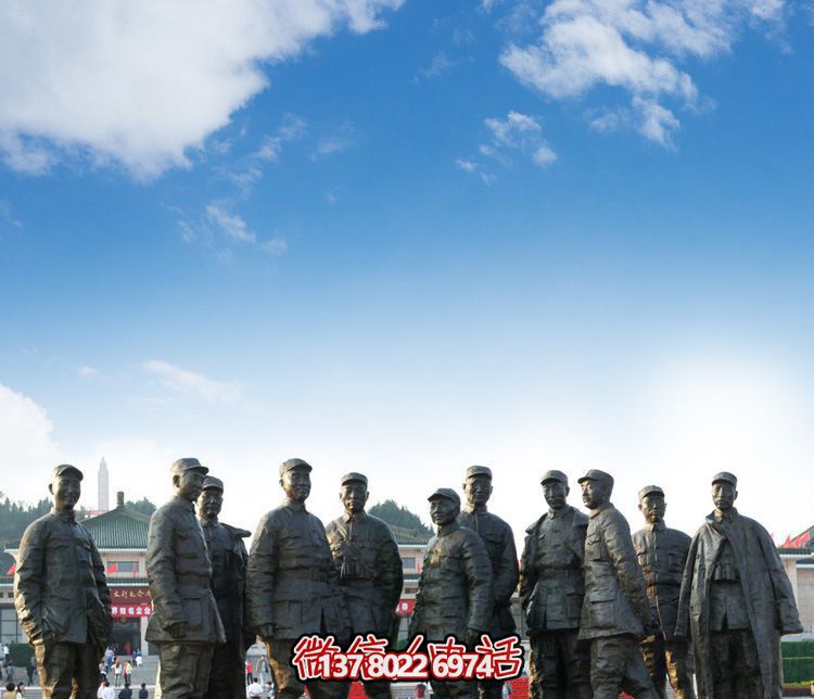 廣場(chǎng)戶(hù)外石雕紅軍雕塑 廣場(chǎng)戶(hù)外石雕紅軍雕塑