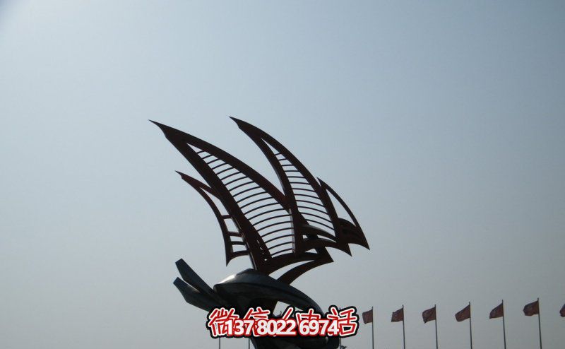 酒店公園廣場鏤空創(chuàng)意圖不銹鋼船雕塑 酒店公園廣場鏤空創(chuàng)意圖不銹鋼船雕塑