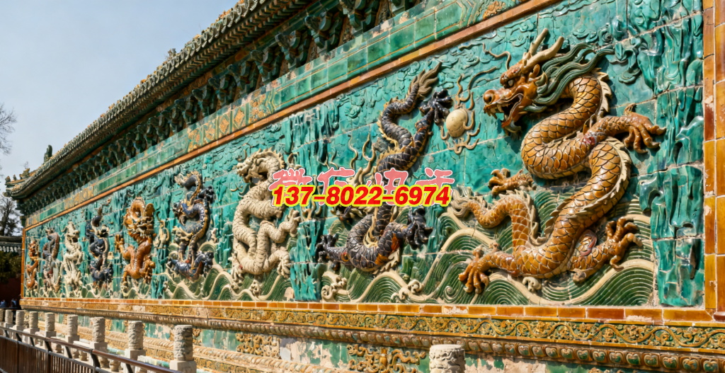 故宮九龍壁：琉璃溢彩的皇家傳統(tǒng)景觀雕塑，華夏龍文化的璀璨瑰寶